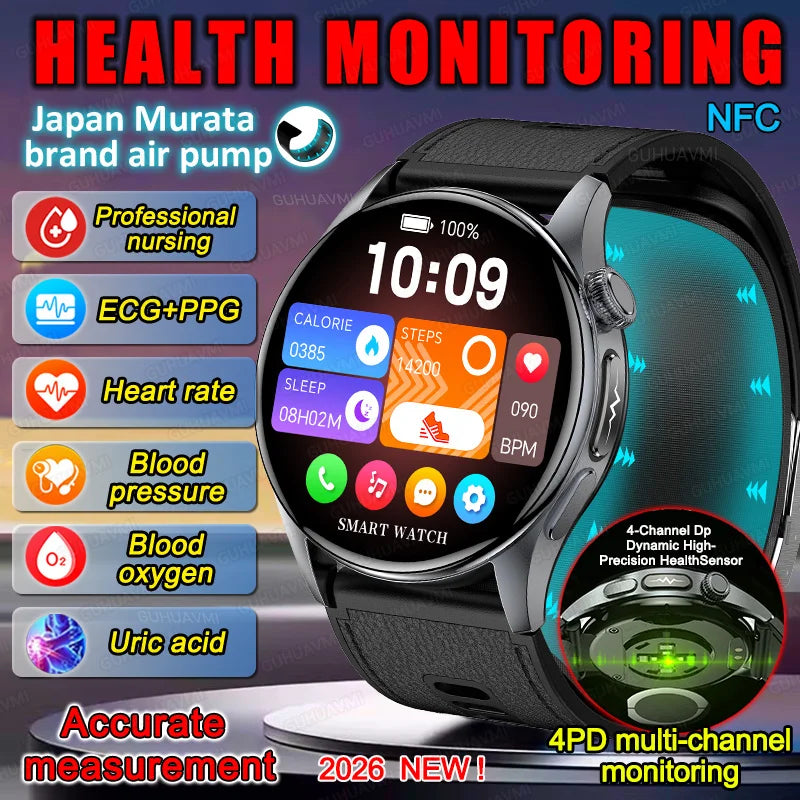 Health Smart Watch Blood Pressure