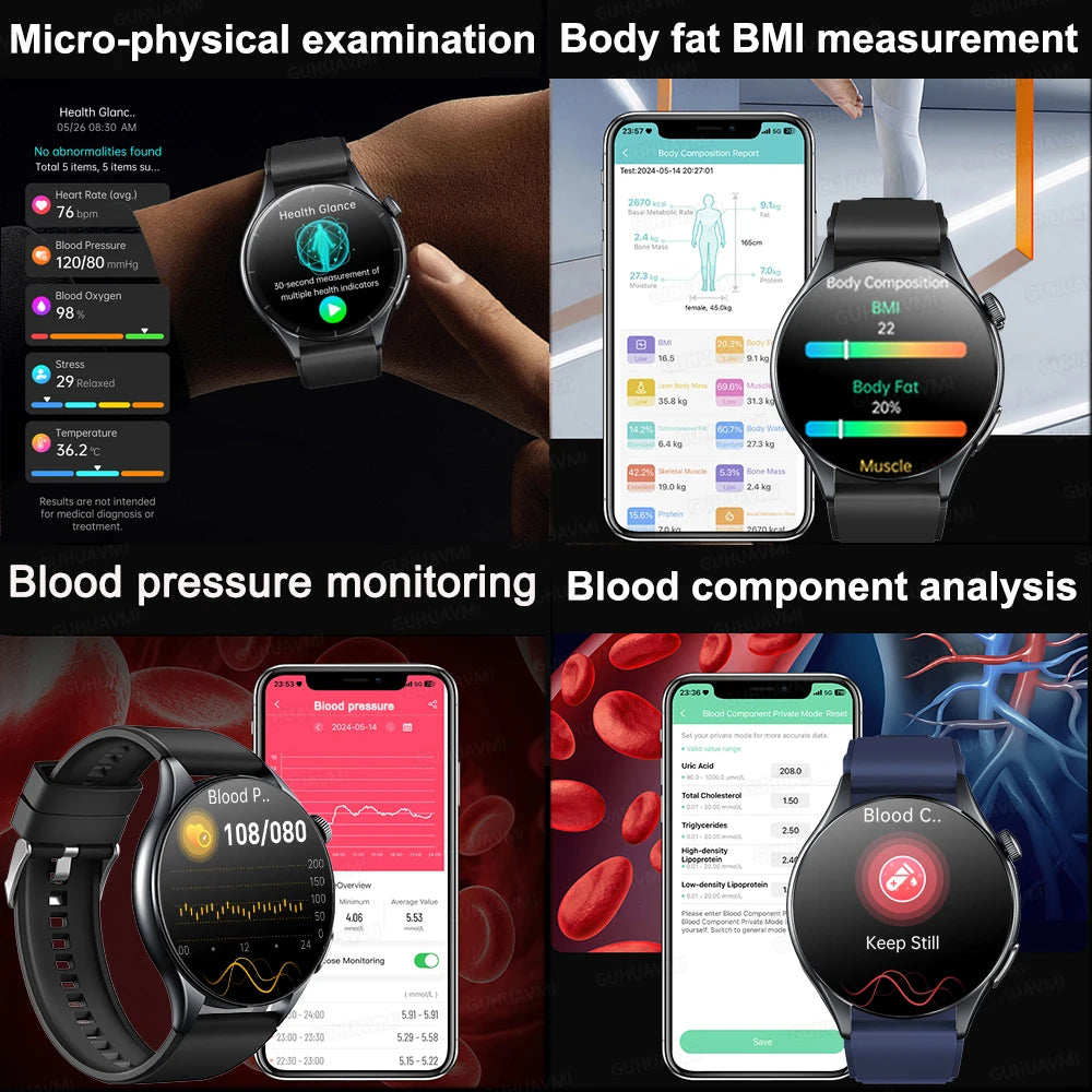 Health managed Smart Watch