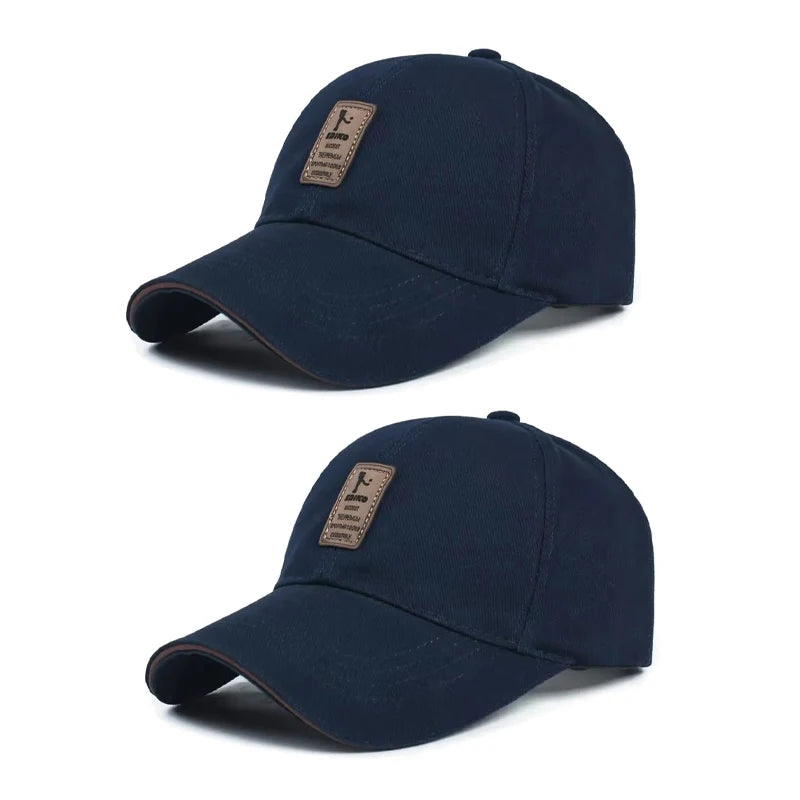 Cotton baseball caps