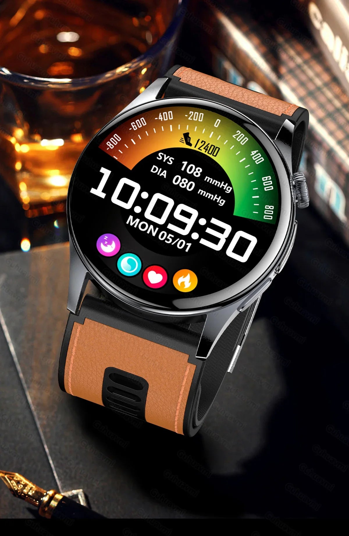 Health Smart Watch Blood Pressure