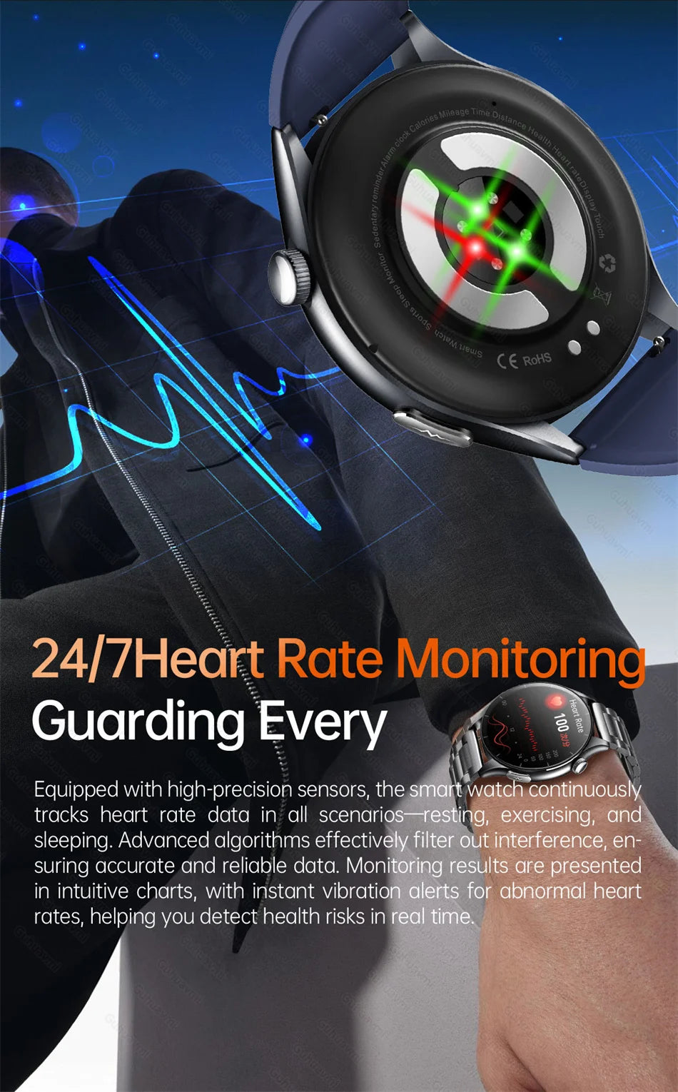 Health managed Smart Watch