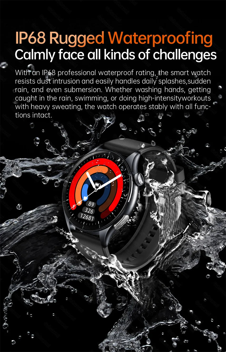 Health managed Smart Watch