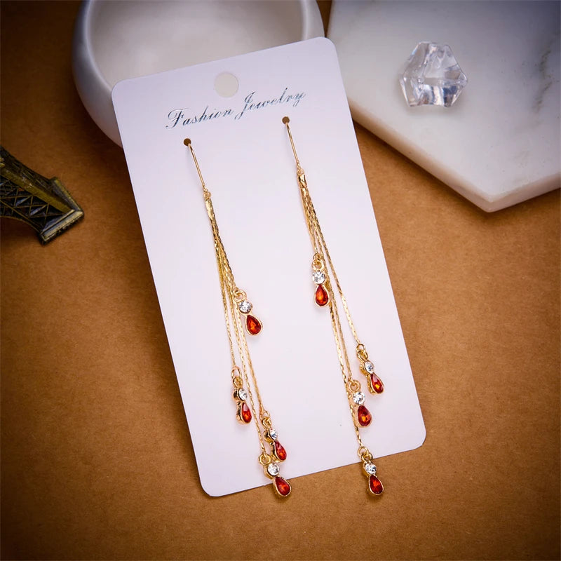 Peacock Tail Earrings