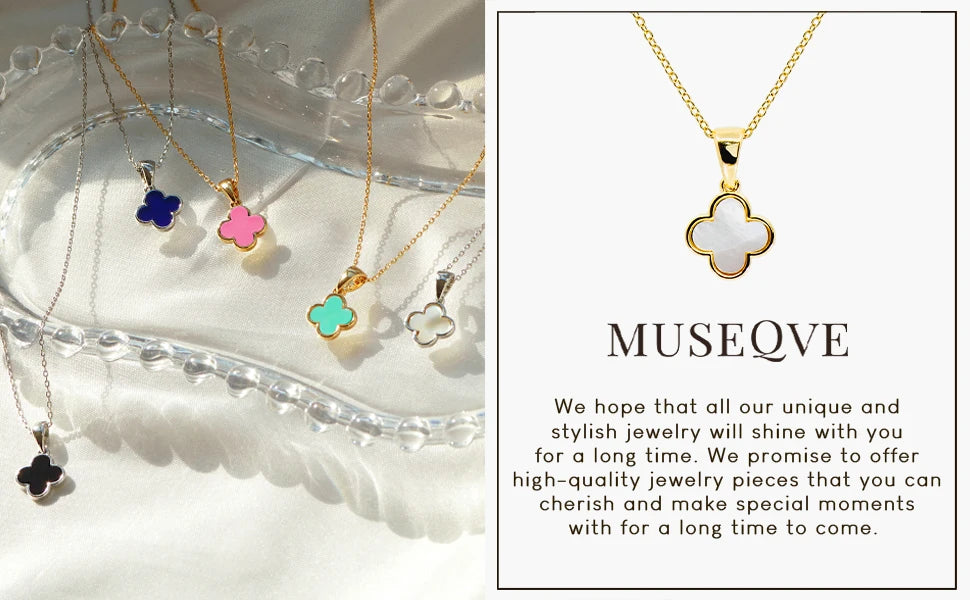 Noura’s Four Leaf Clover Necklace