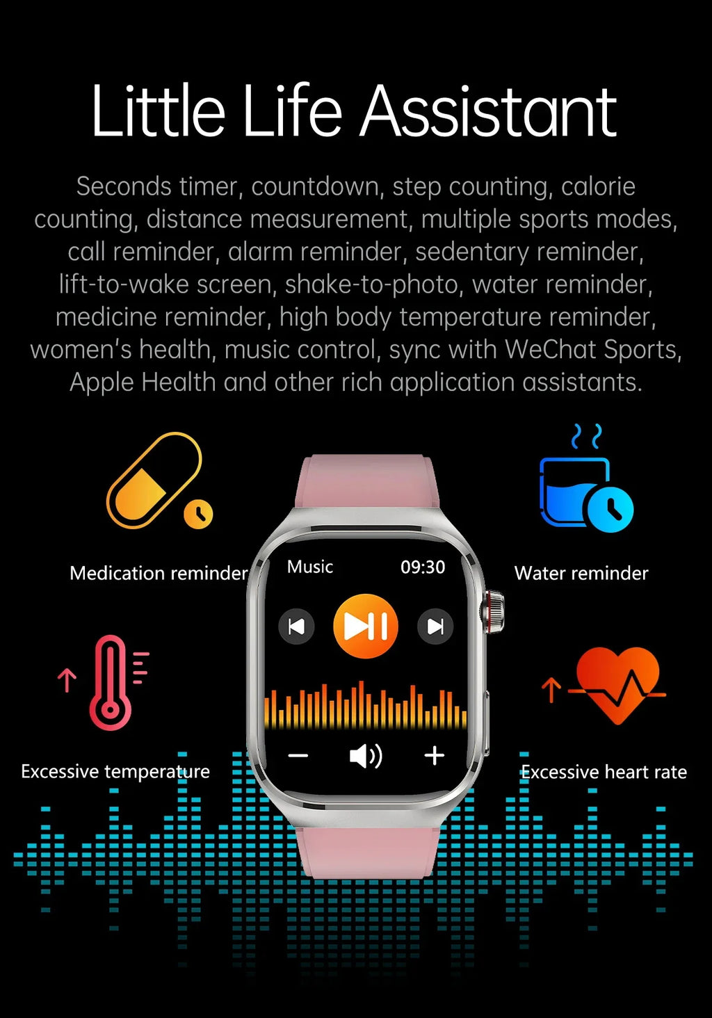 Blood Pressure Smart Watch