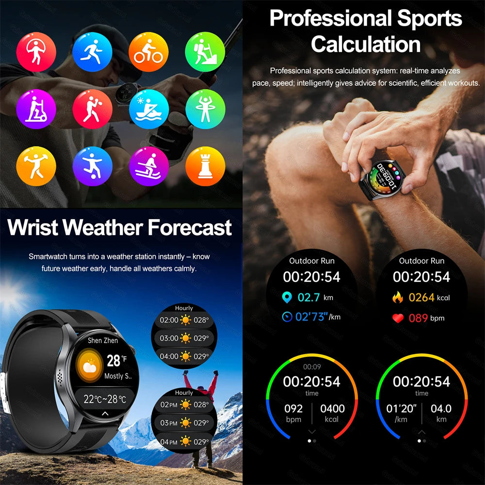 Health Smart Watch Blood Pressure