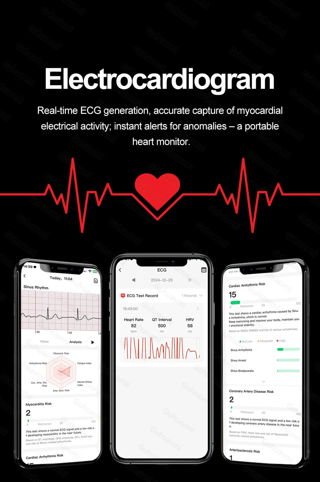 Health Smart Watch Blood Pressure