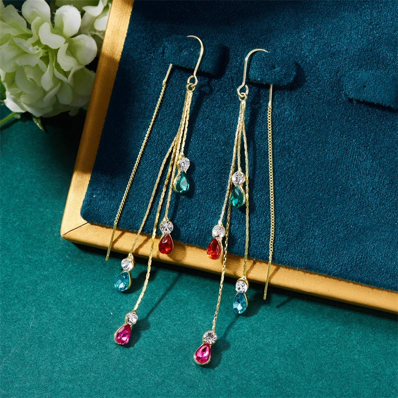 Peacock Tail Earrings