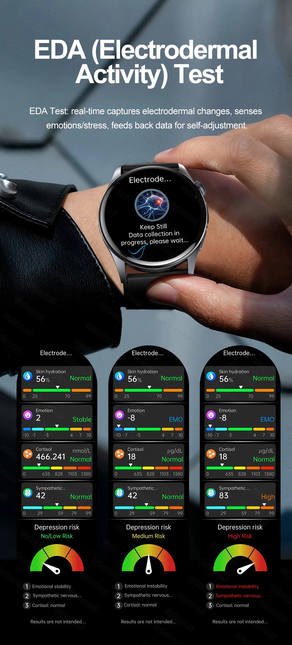 Health Smart Watch Blood Pressure