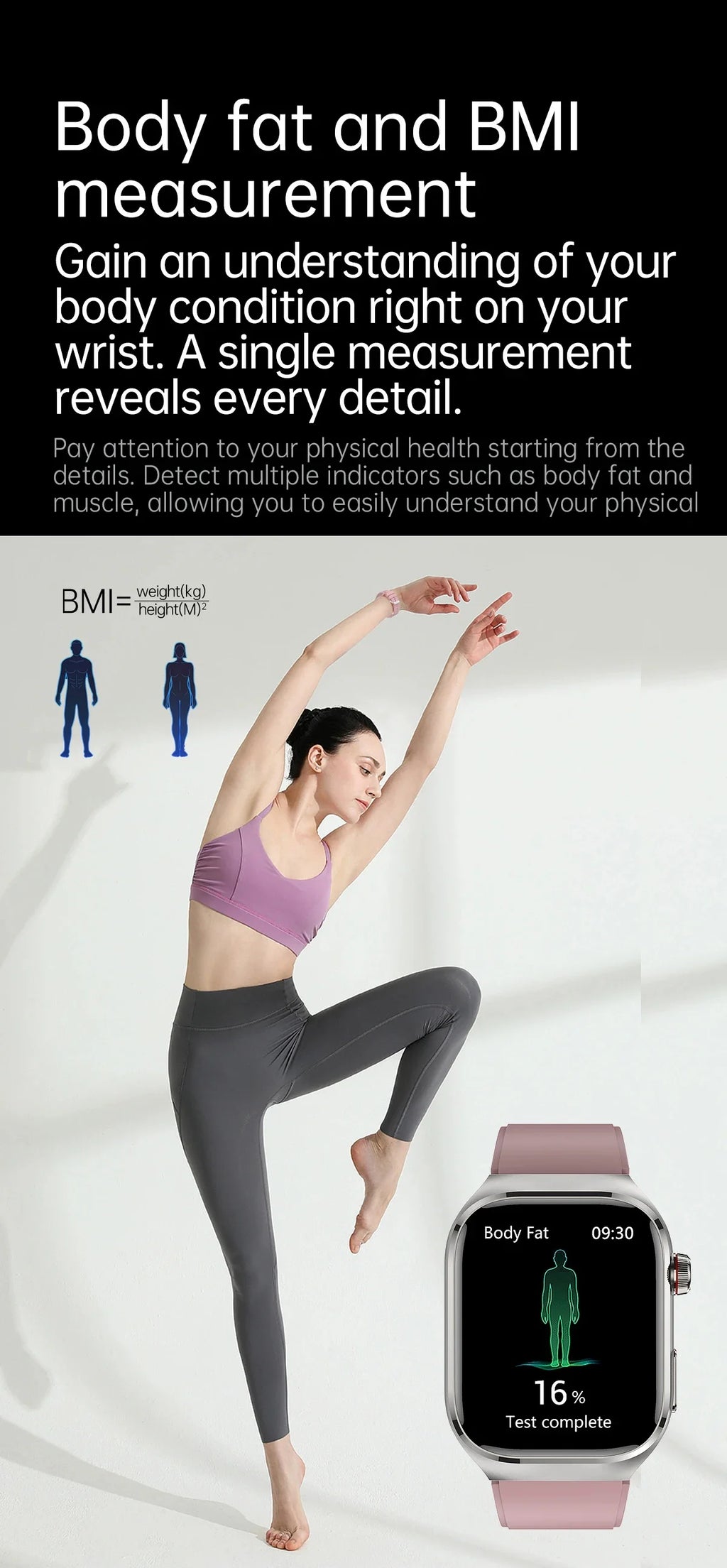Blood Pressure Smart Watch