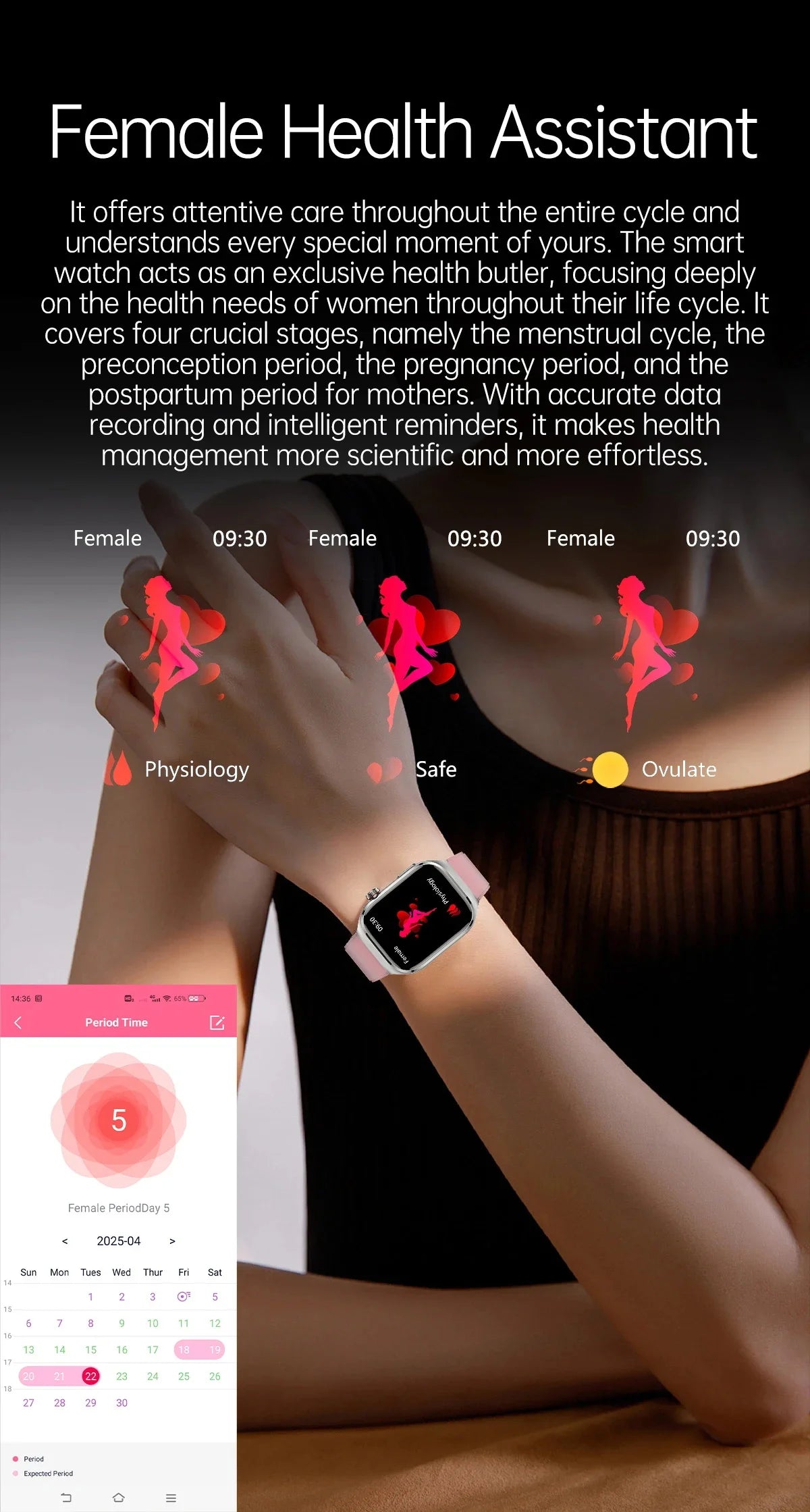 Blood Pressure Smart Watch