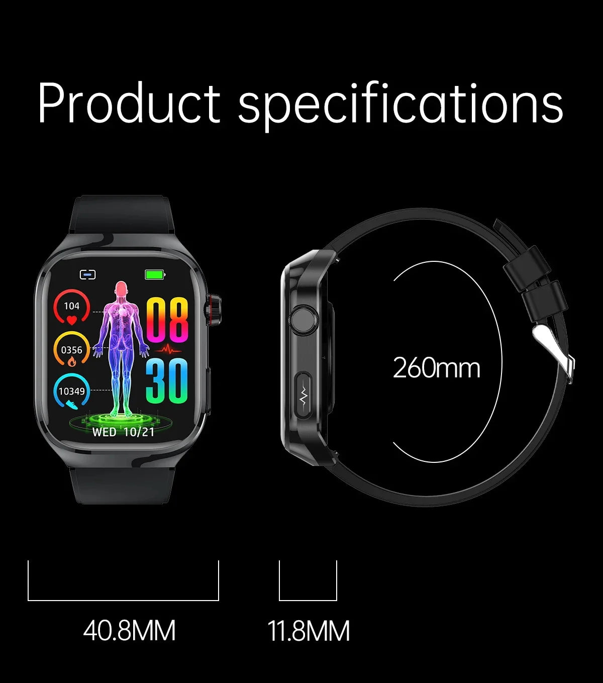 Blood Pressure Smart Watch
