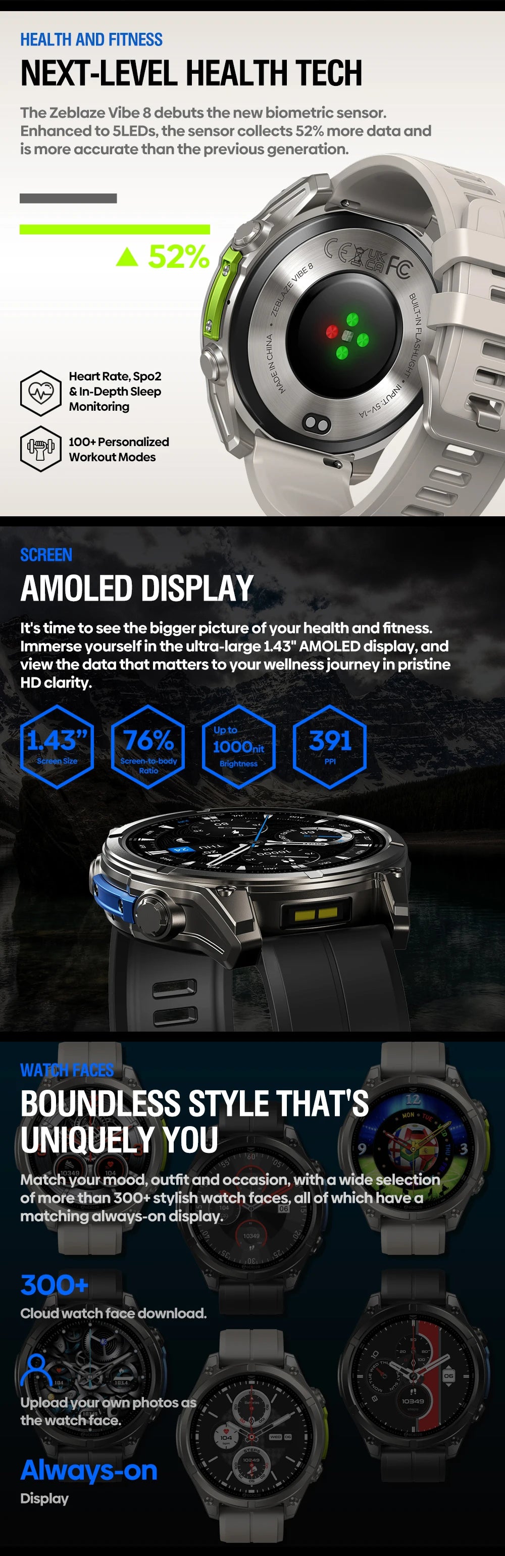 AMOLED Smart Watch
