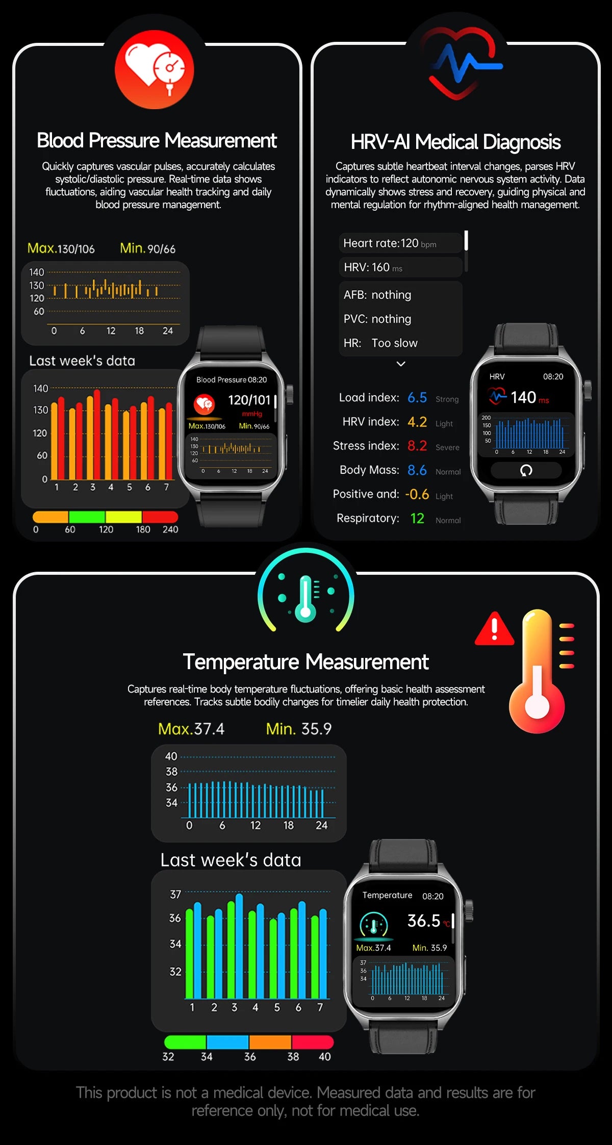 Therapy Health Smart watches