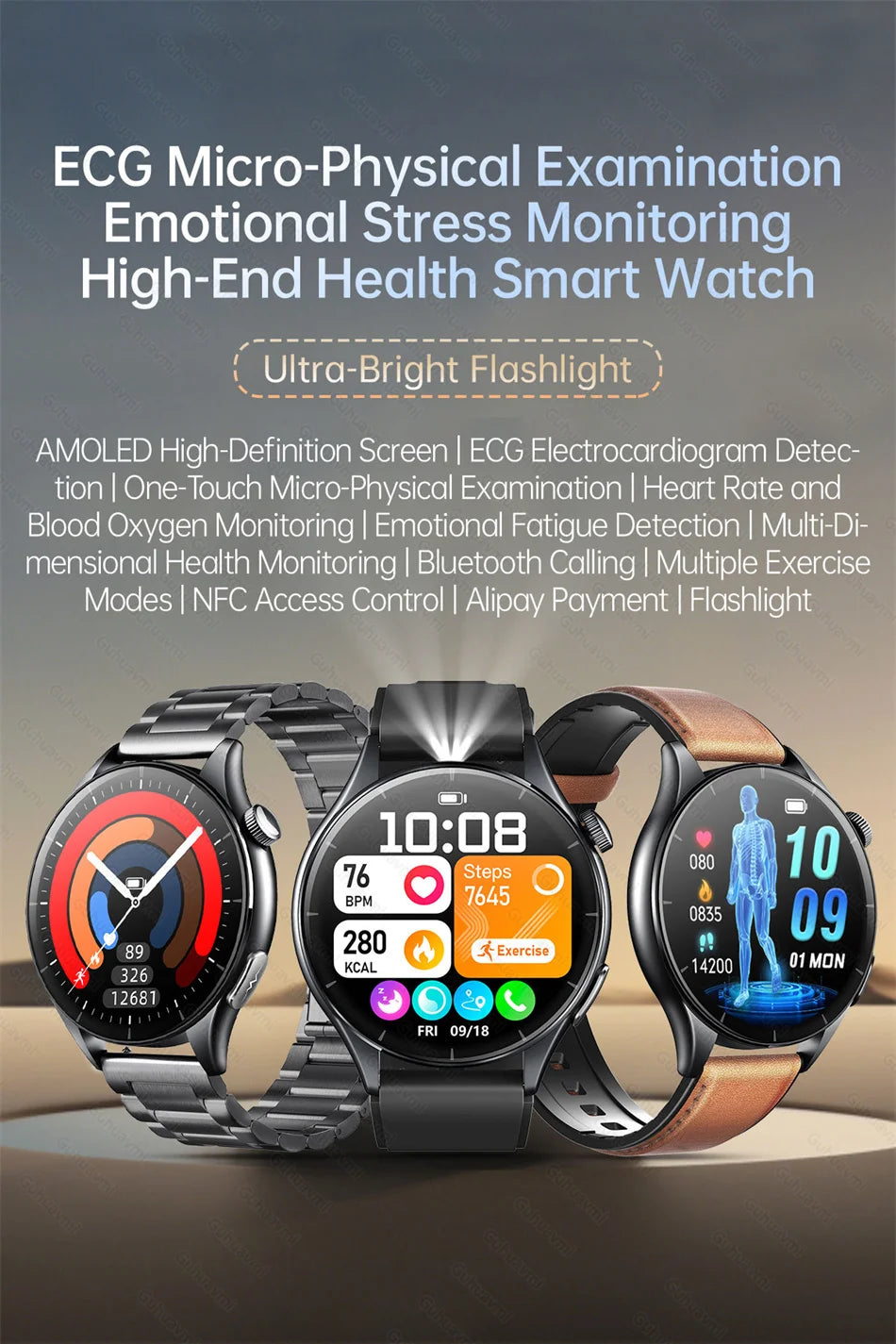 Health managed Smart Watch