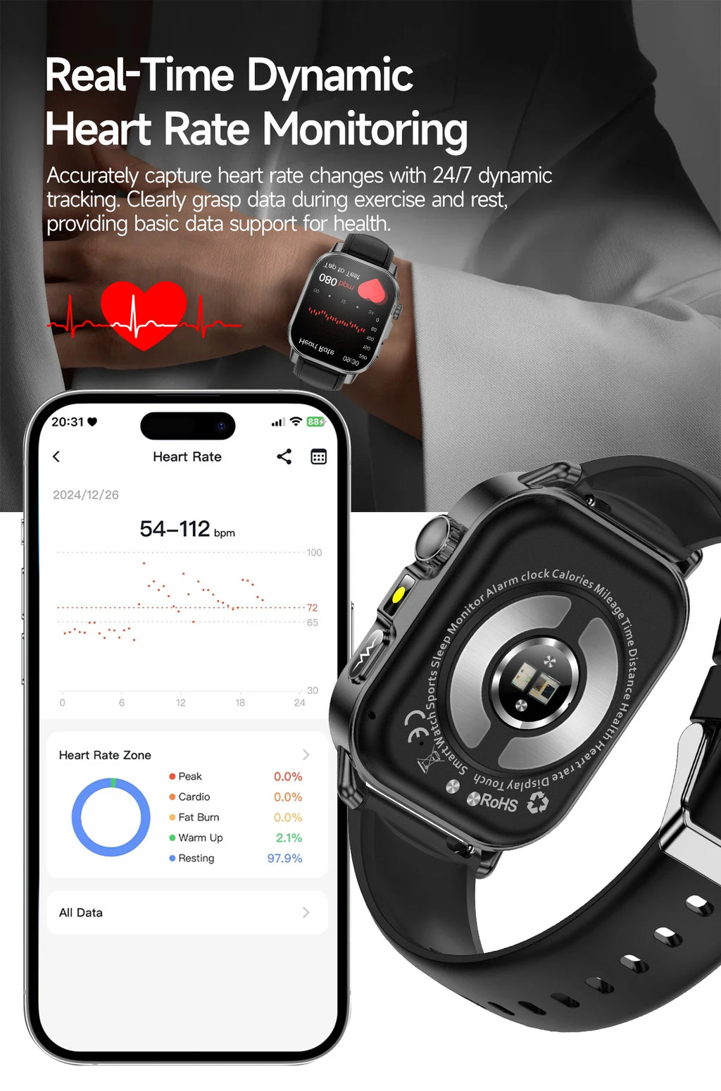 Health Check Smart Watch