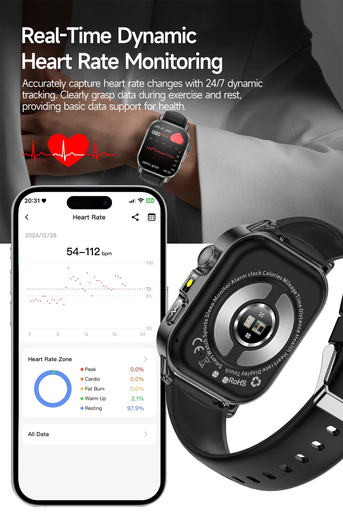 Health Check Smart Watch