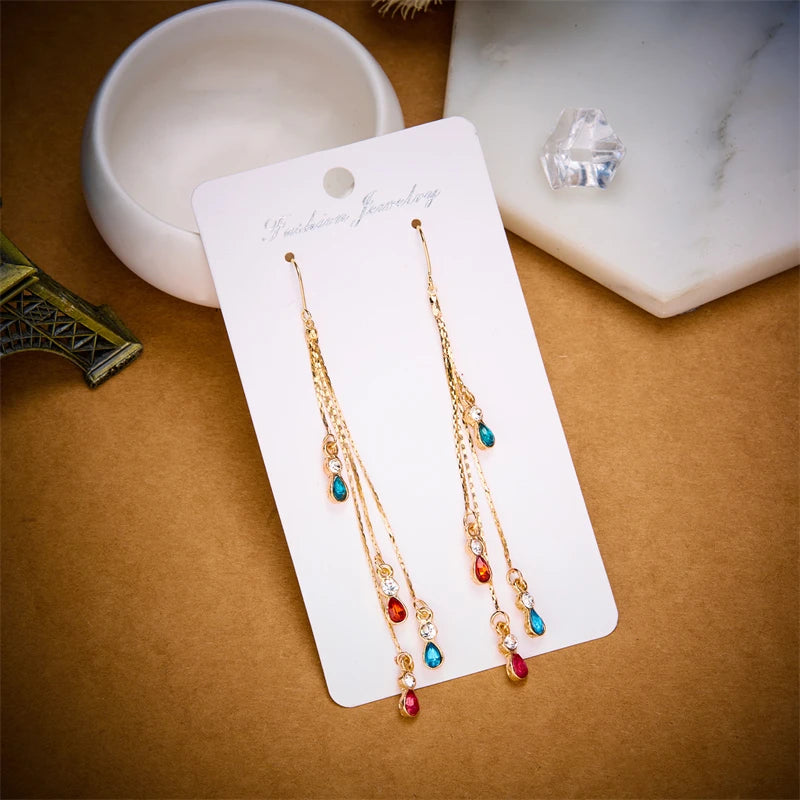 Peacock Tail Earrings
