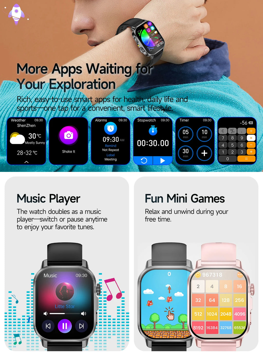 Health Check Smart Watch
