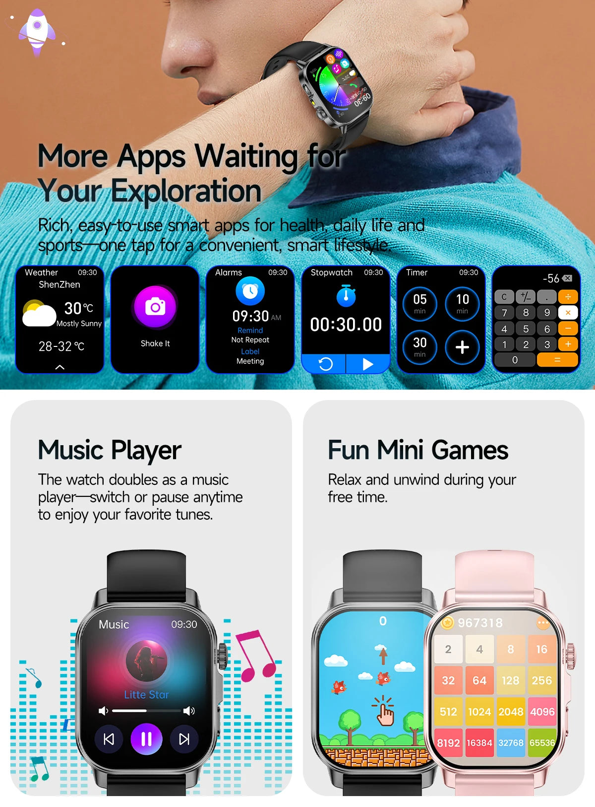 Health Check Smart Watch