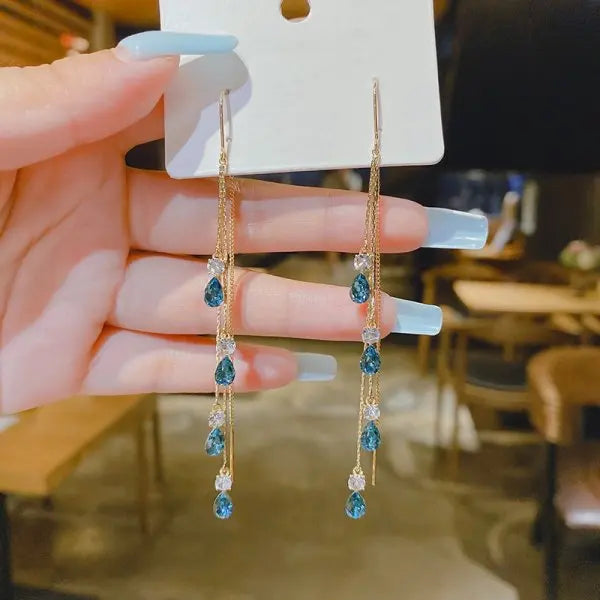 Peacock Tail Earrings