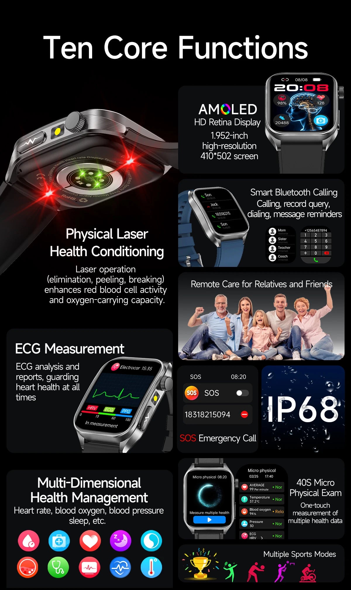 Therapy Health Smart watches