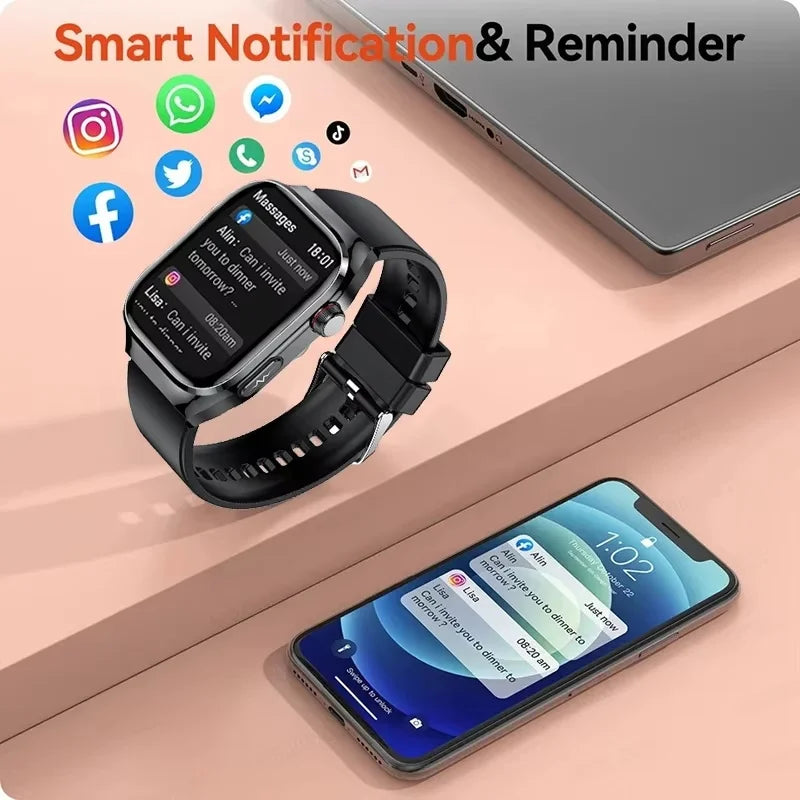 Blood Pressure Smart Watch