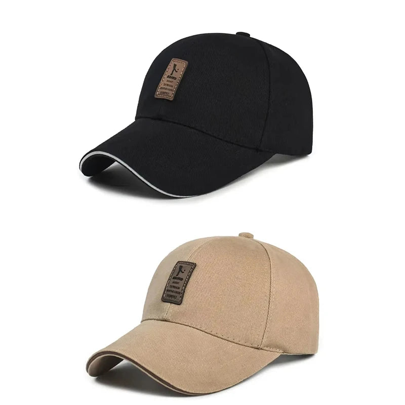 Cotton baseball caps