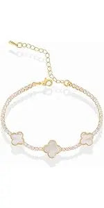 Noura’s Four Leaf Clover Necklace