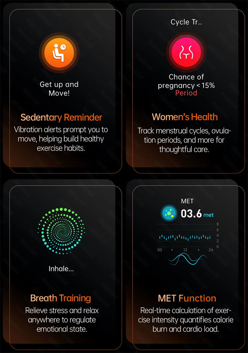 Health managed Smart Watch