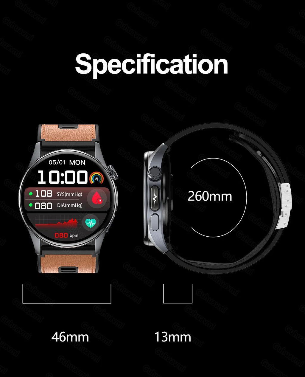 Health Smart Watch Blood Pressure