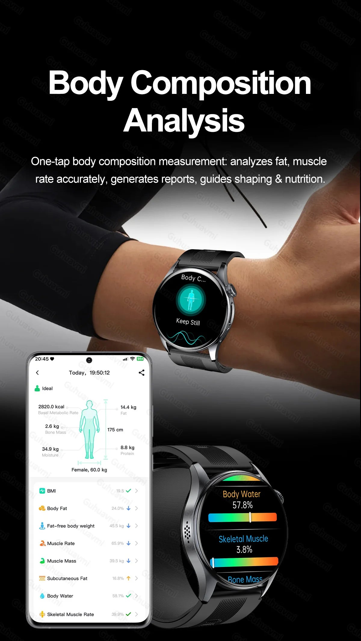 Health Smart Watch Blood Pressure