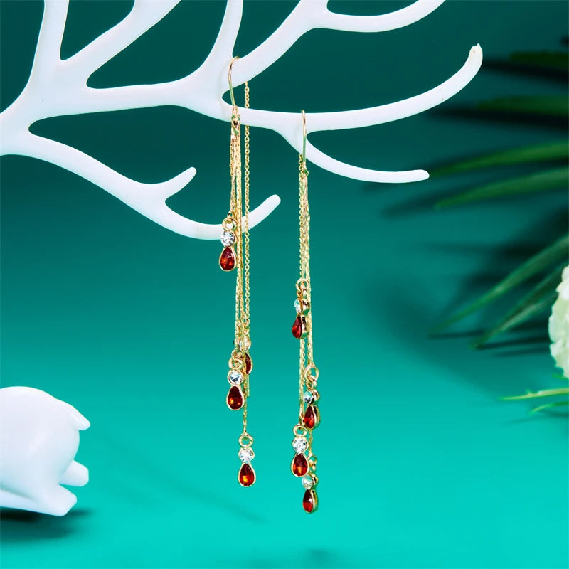 Peacock Tail Earrings