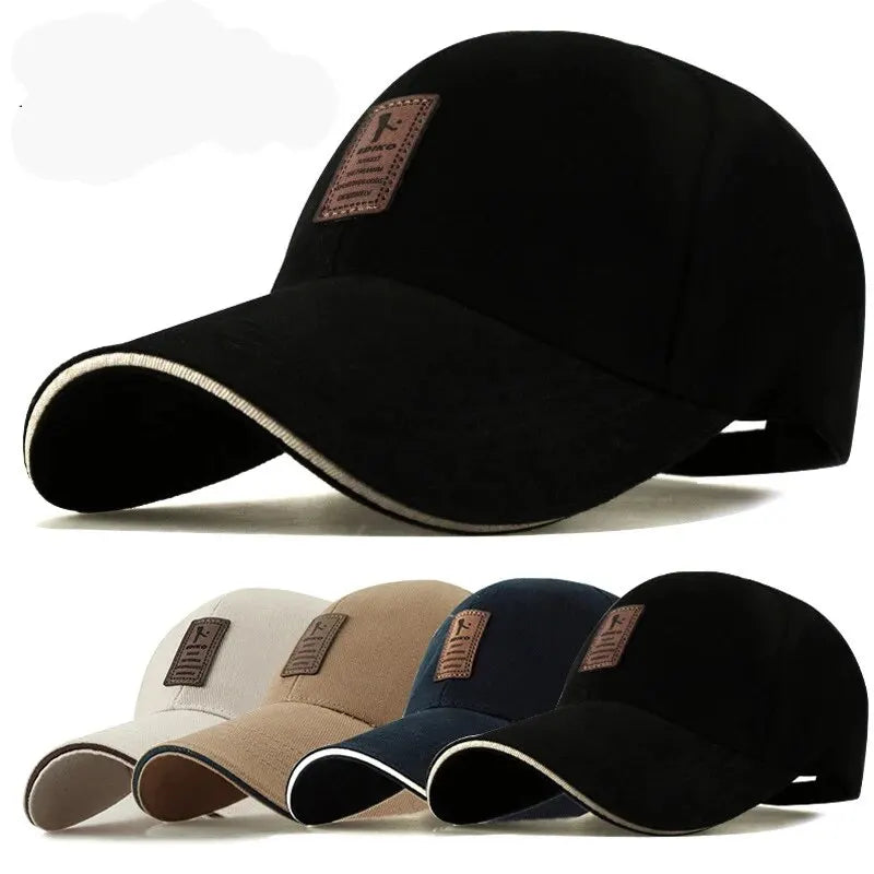 Cotton baseball caps