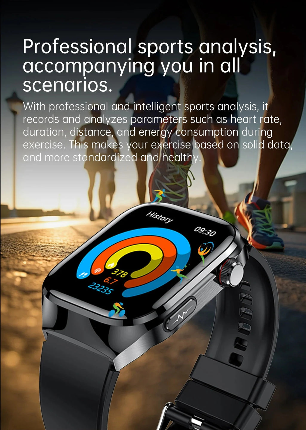 Blood Pressure Smart Watch