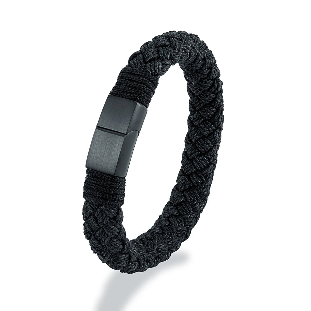 Wide Rope Bracelet