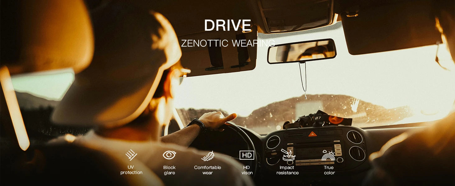 ZENOTTIC Polarized Sunglasses