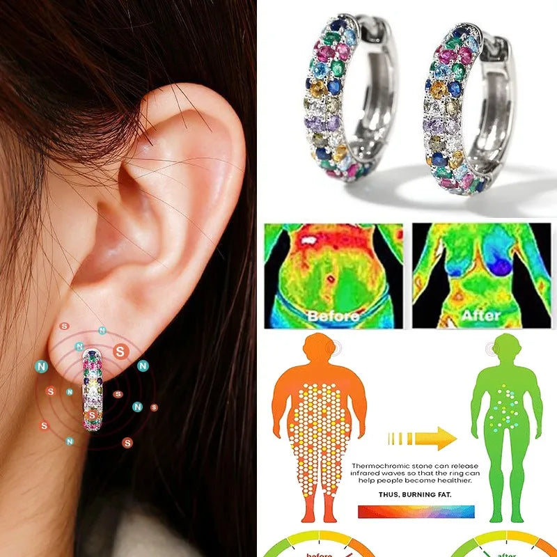 Earrings Magnetotherapy