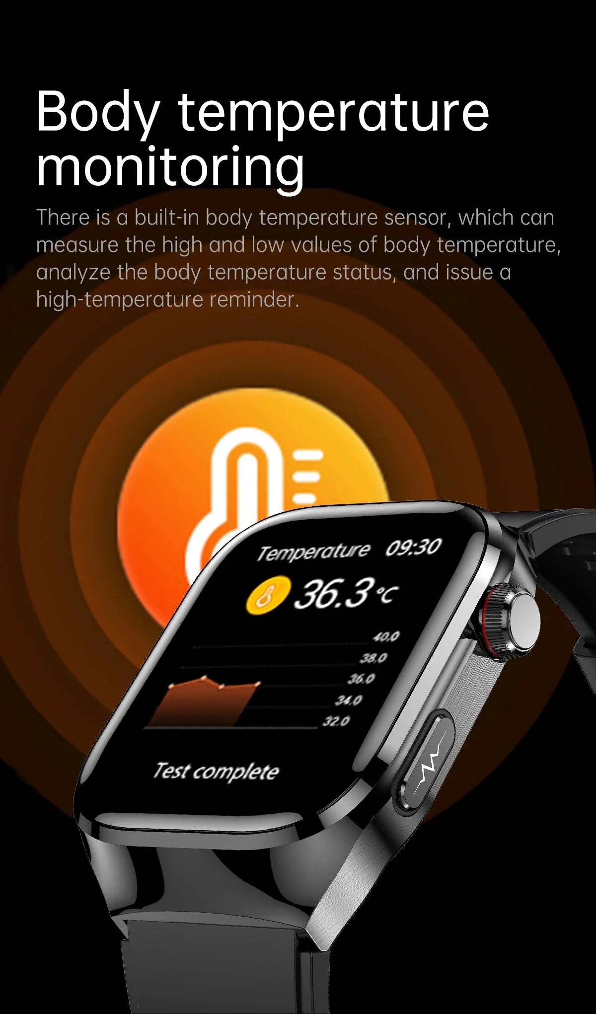 Blood Pressure Smart Watch
