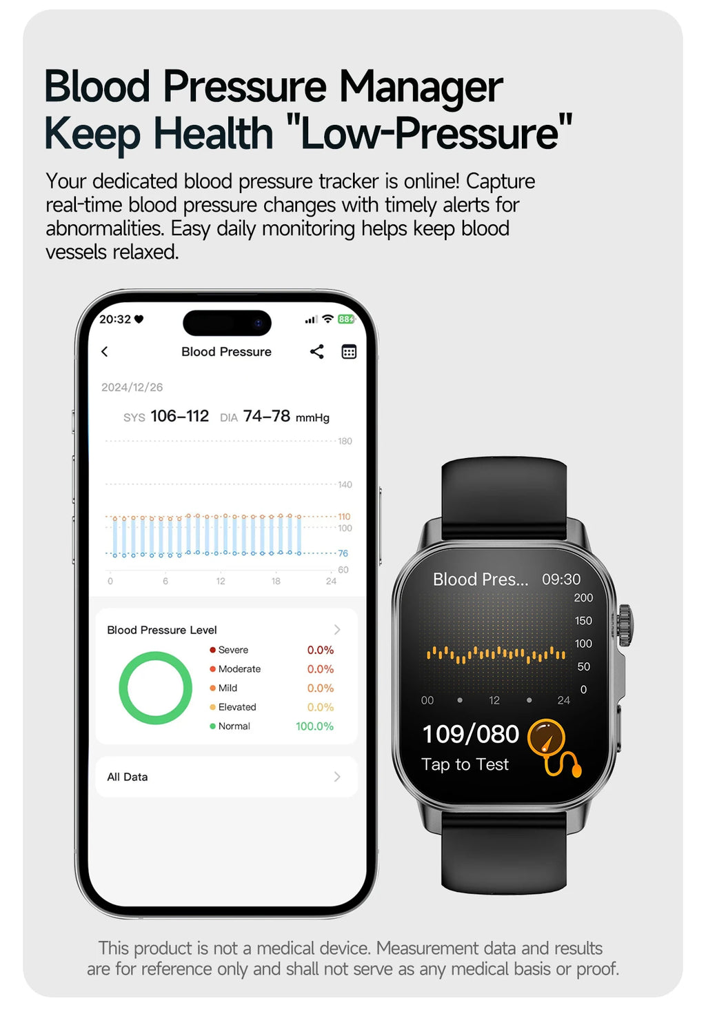 Health Check Smart Watch
