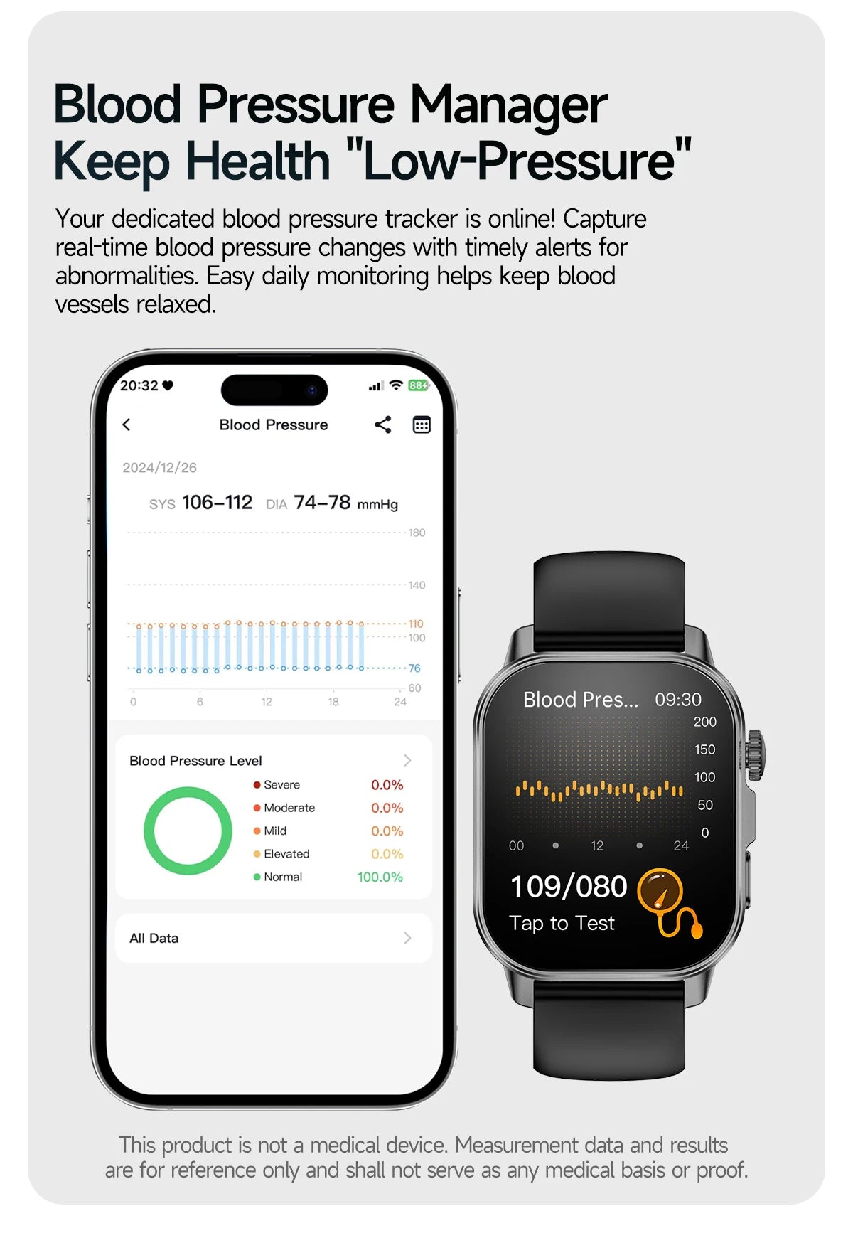 Health Check Smart Watch