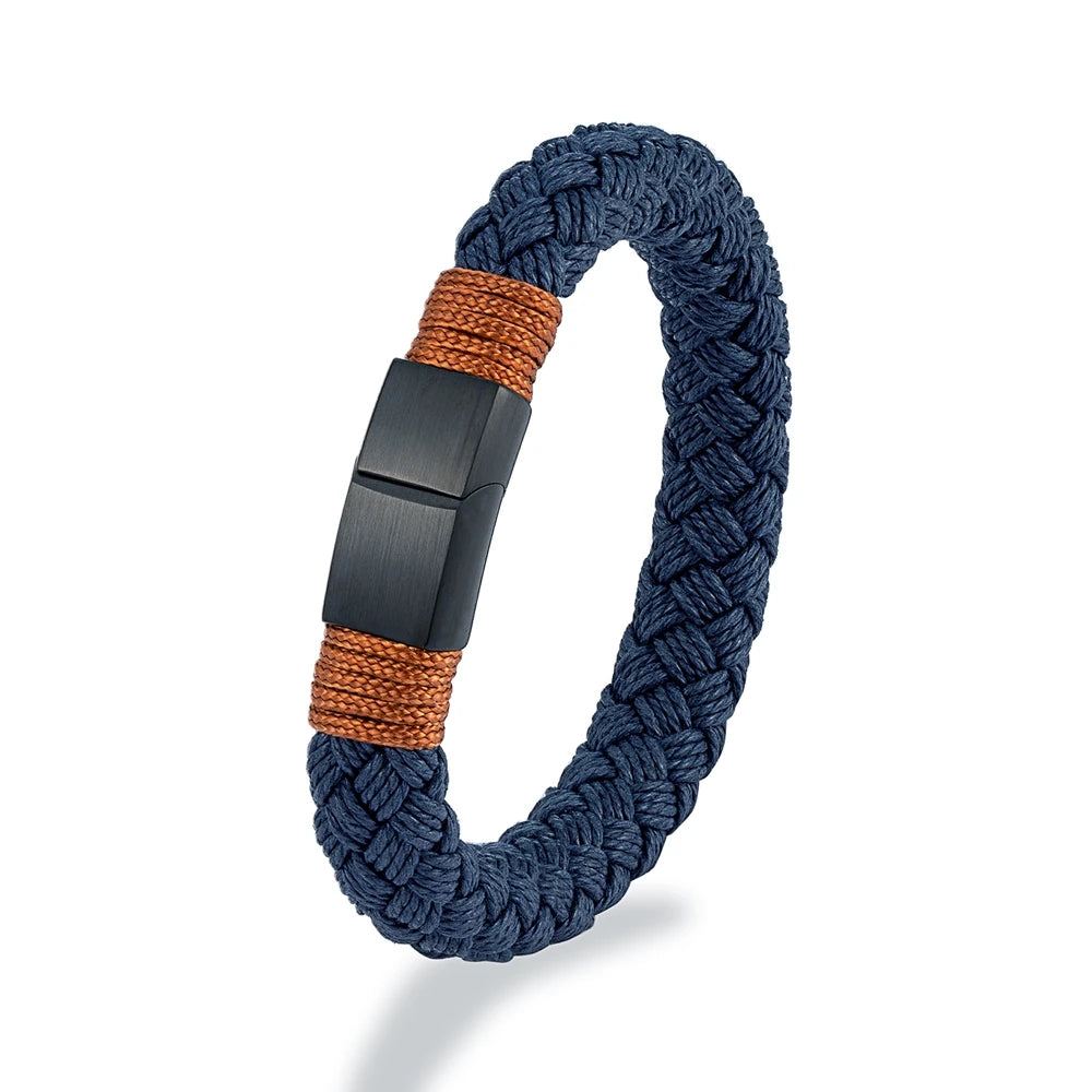 Wide Rope Bracelet
