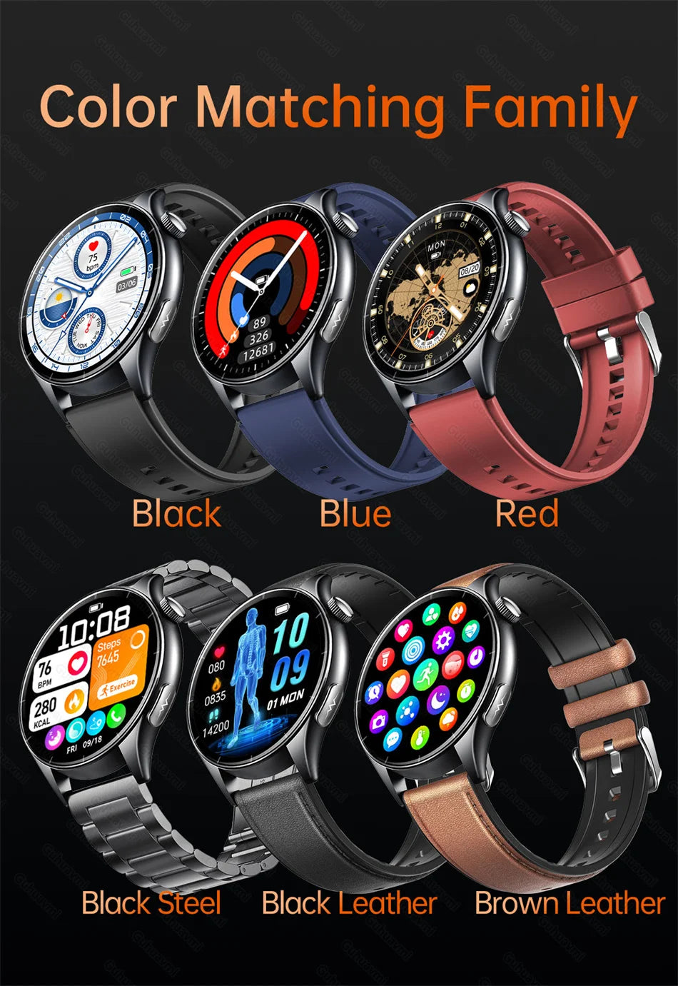 Health managed Smart Watch