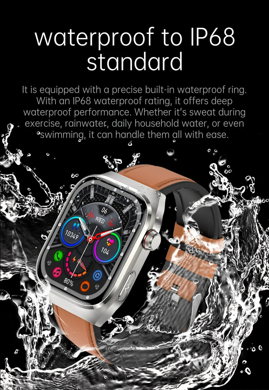 Blood Pressure Smart Watch