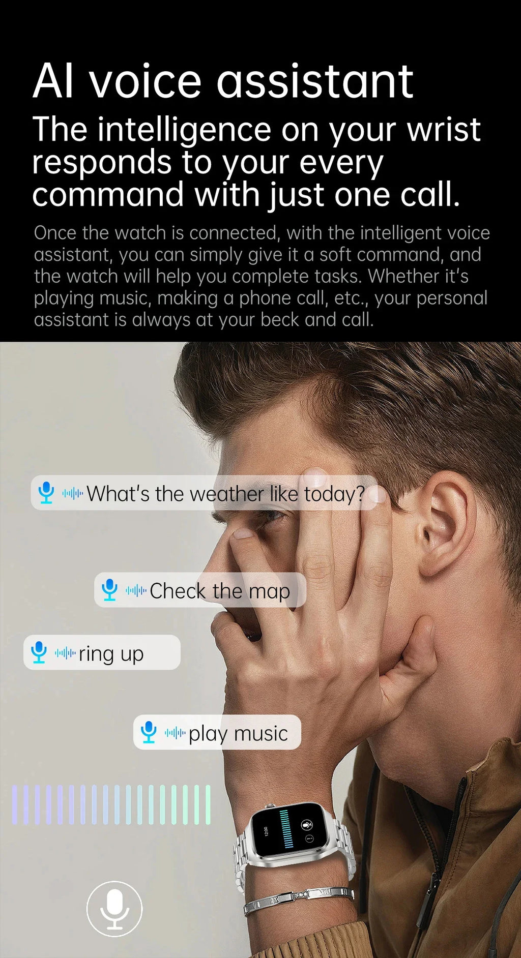 Blood Pressure Smart Watch