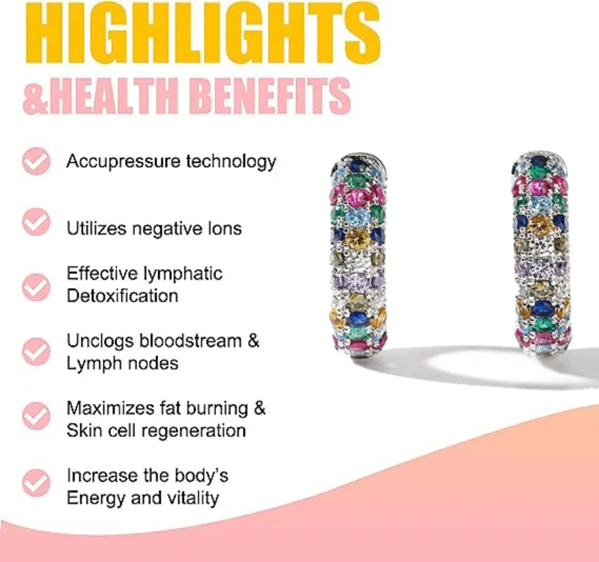 Earrings Magnetotherapy