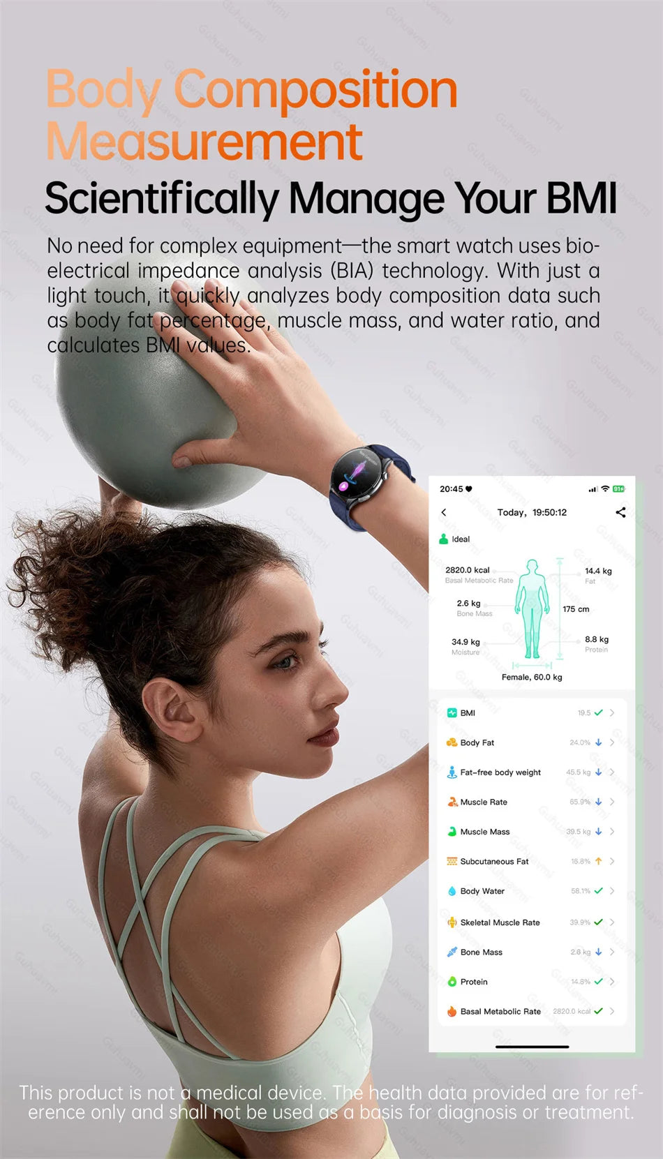 Health managed Smart Watch