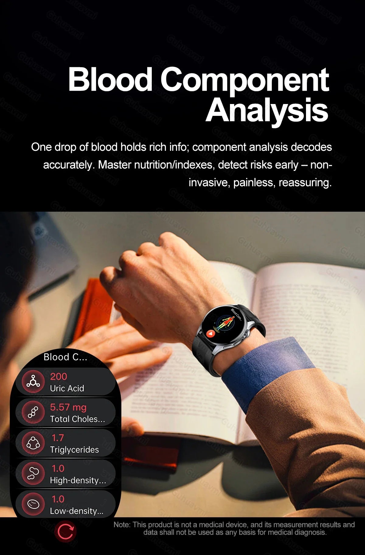 Health Smart Watch Blood Pressure