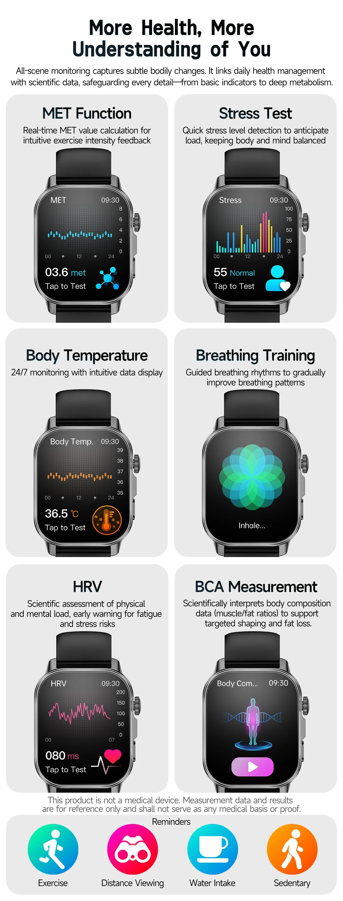 Health Check Smart Watch