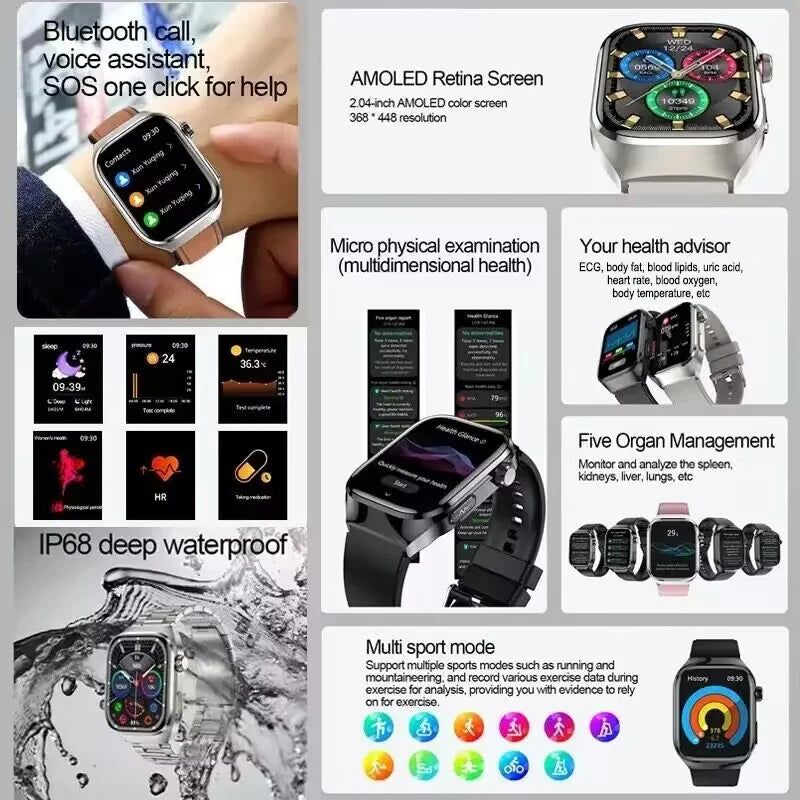 Blood Pressure Smart Watch